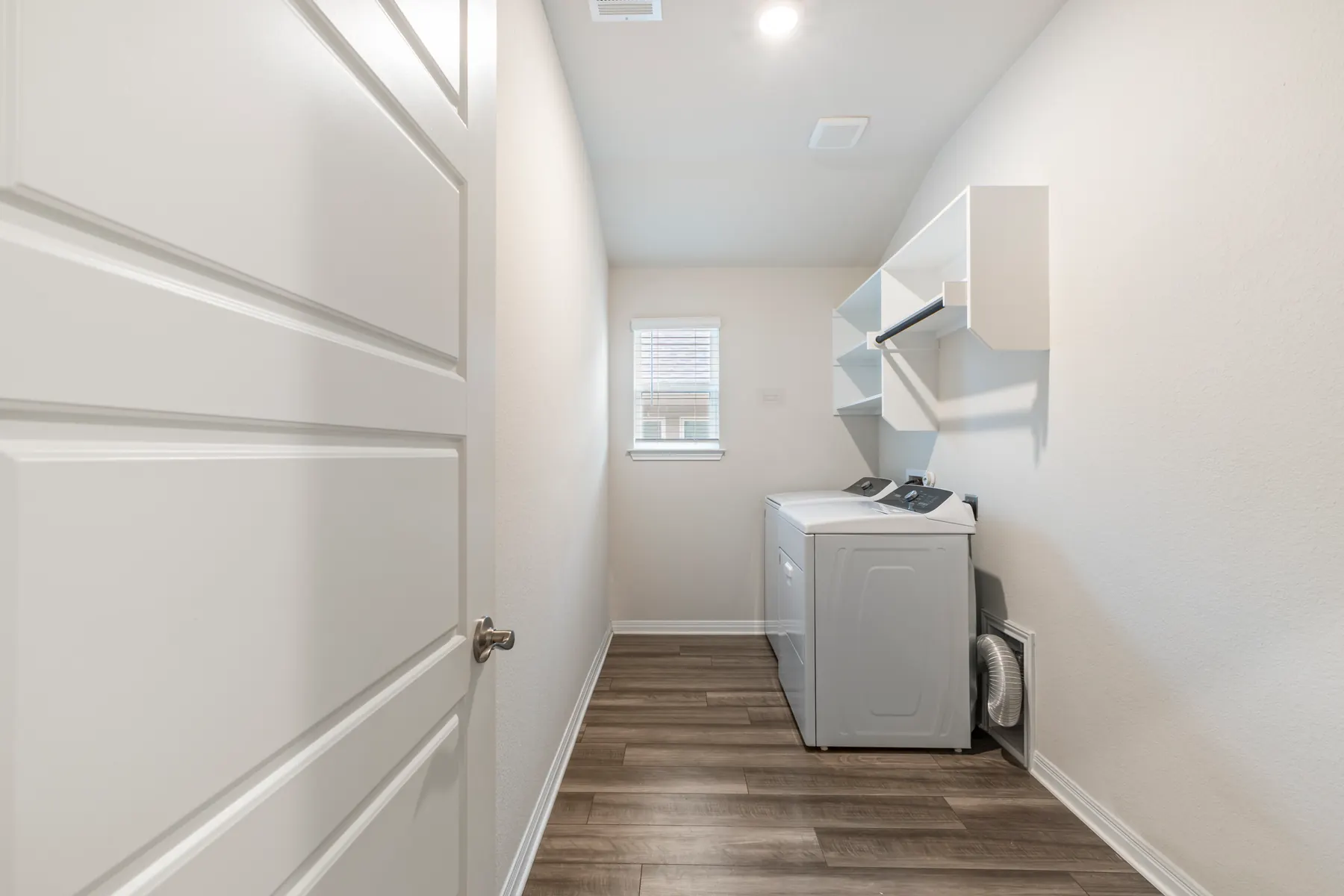 Bright utility and laundry room